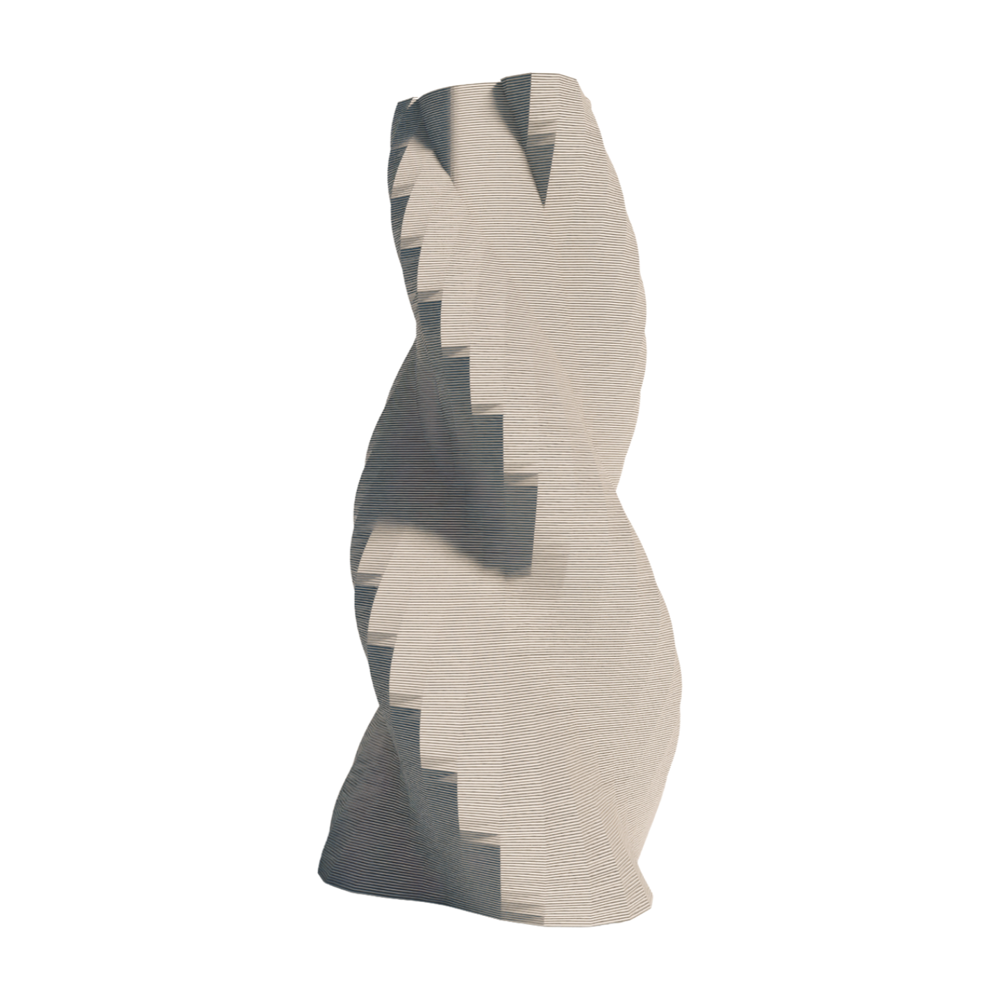 Silea vase 33 cm White