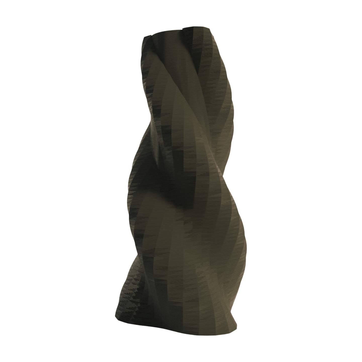 Silea vase 33 cm Black