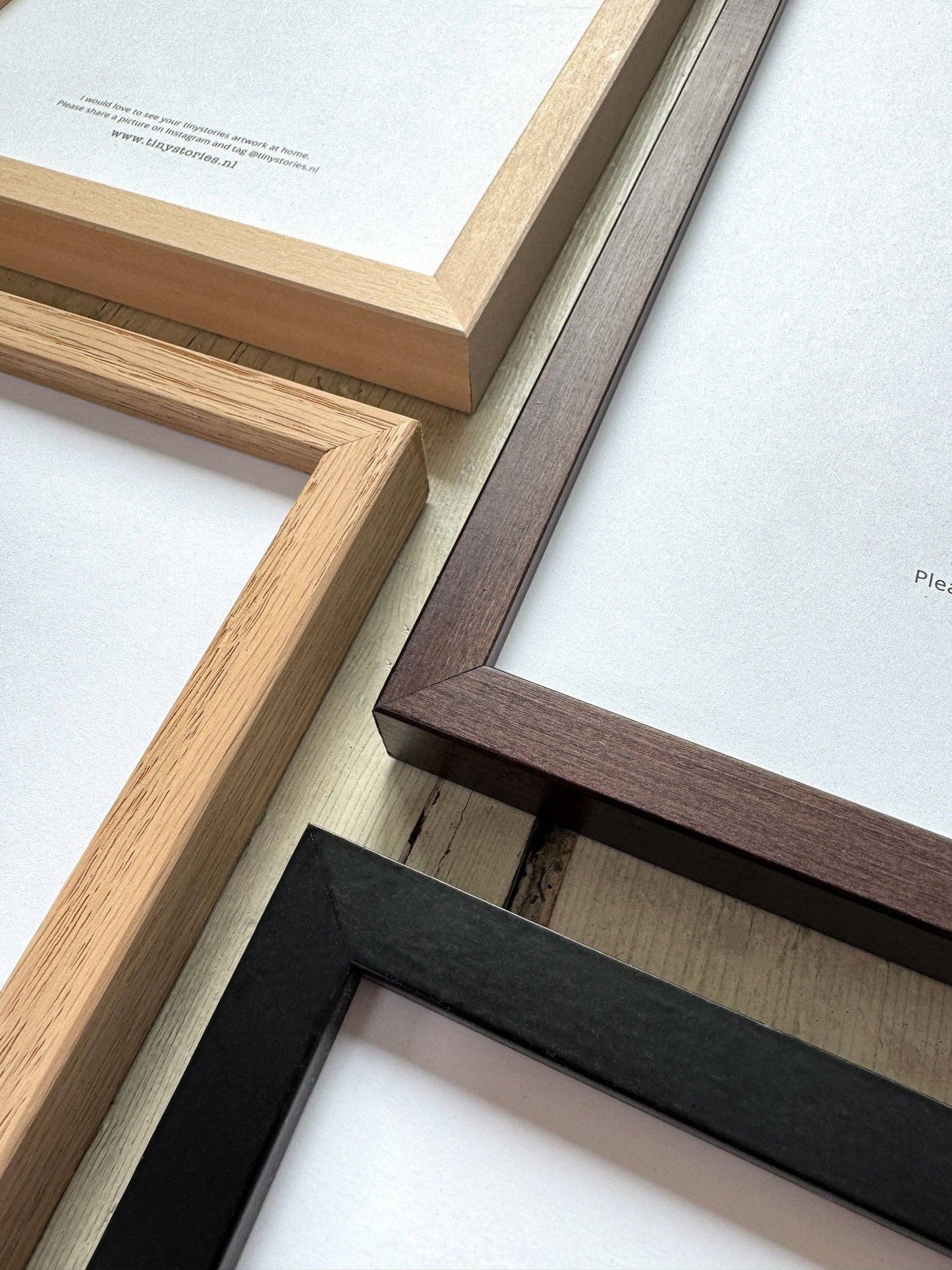 Oak Wood Frame: 70cm x 100cm