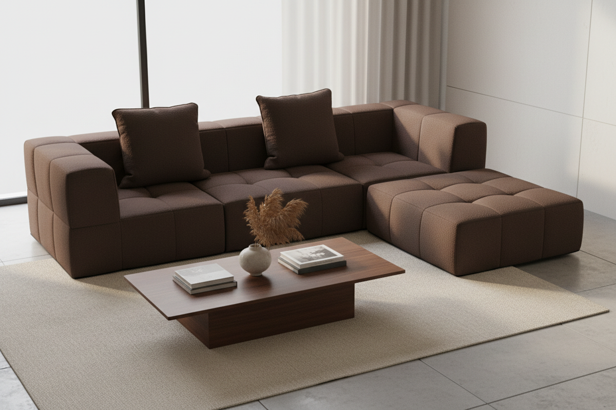 K12-2 Coffee Brown 模块沙发