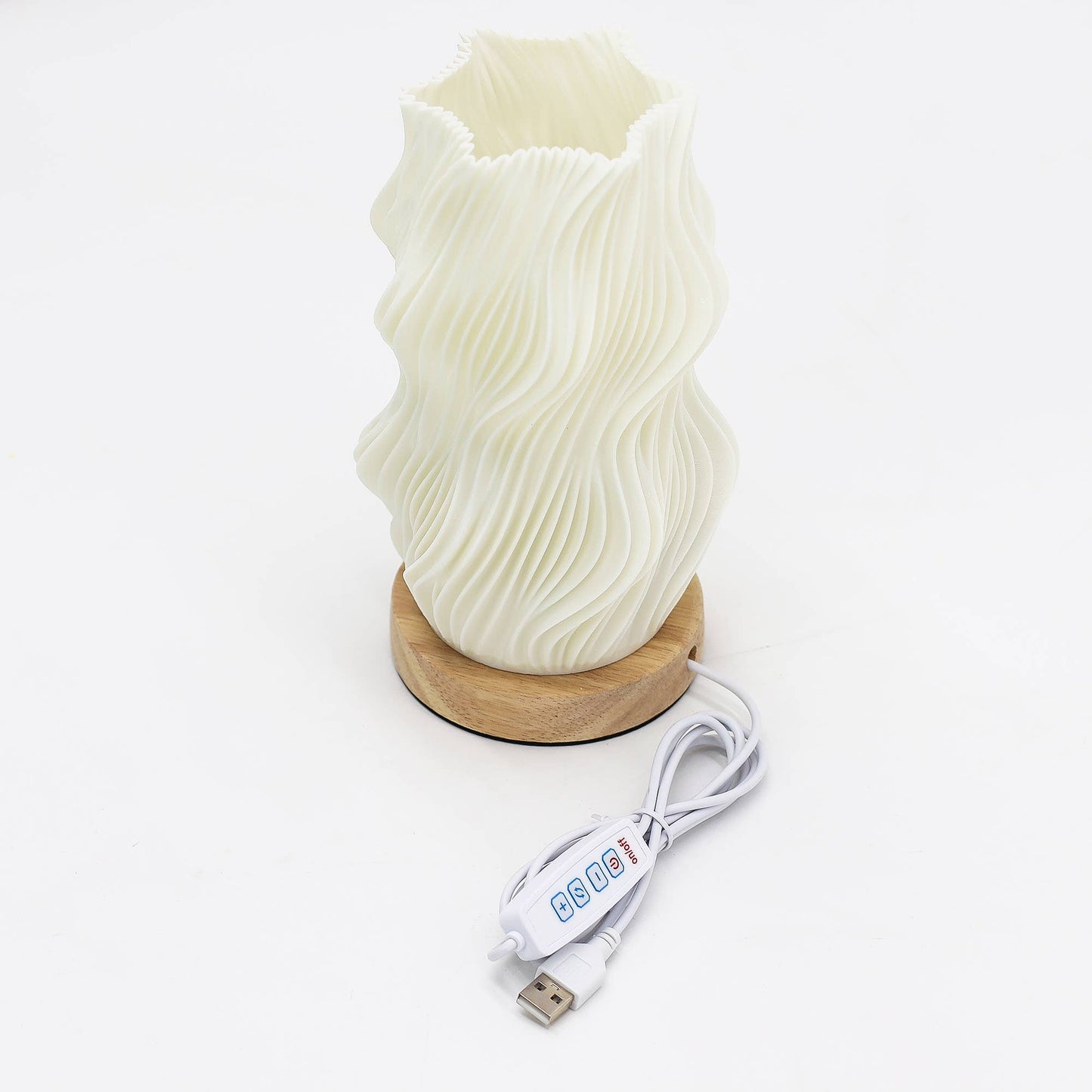 New Wave Star Twisted Lamp