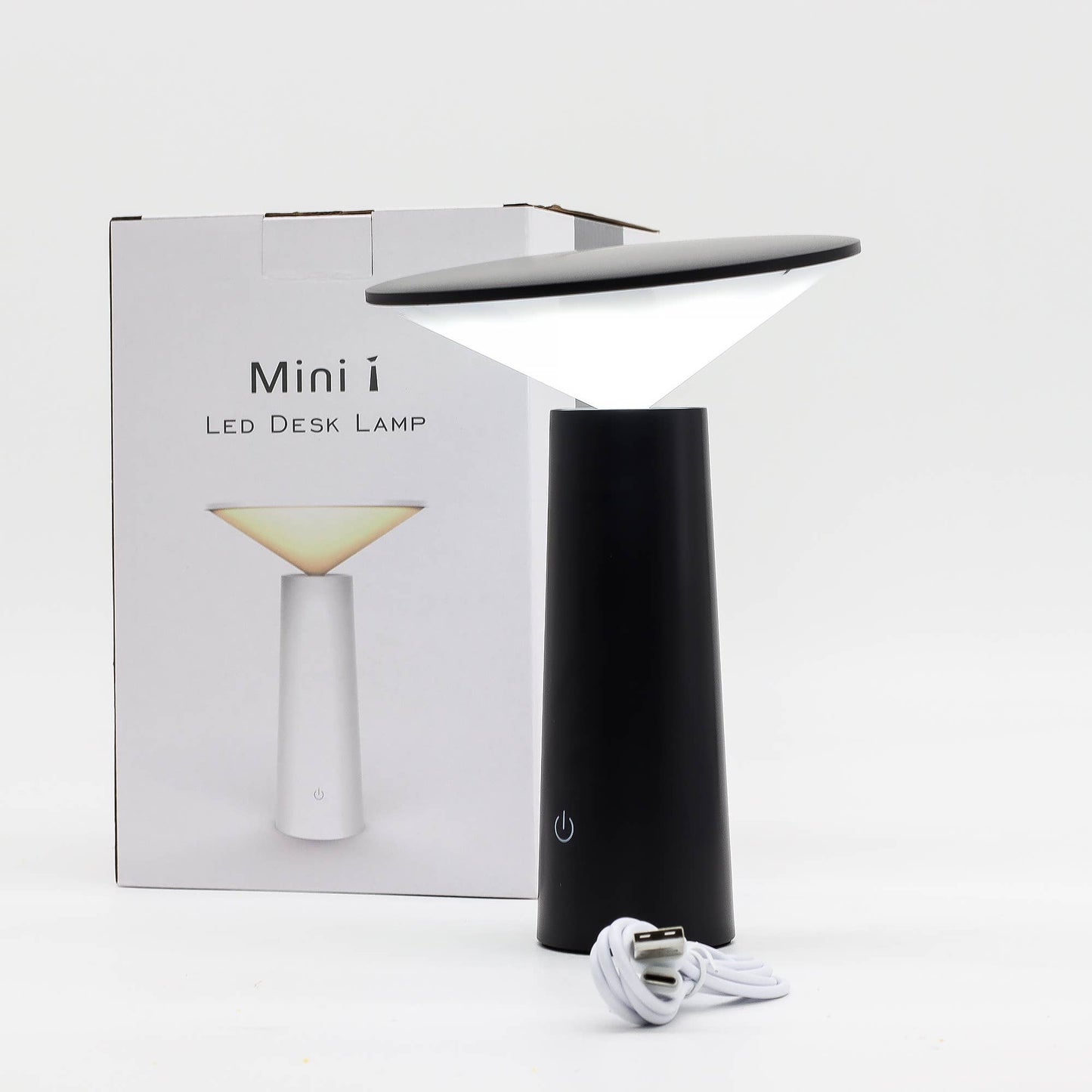 Tall Stem Touch Lamp — Copper