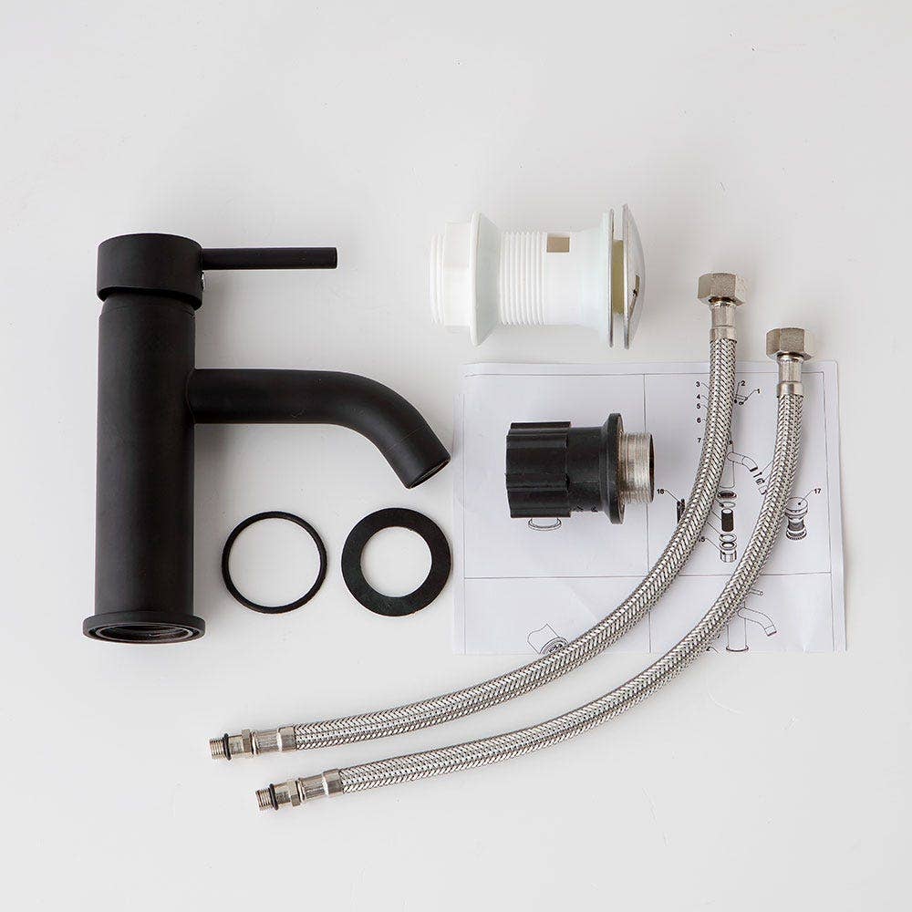 Sink Faucet Matte Black Finish | Fiemme