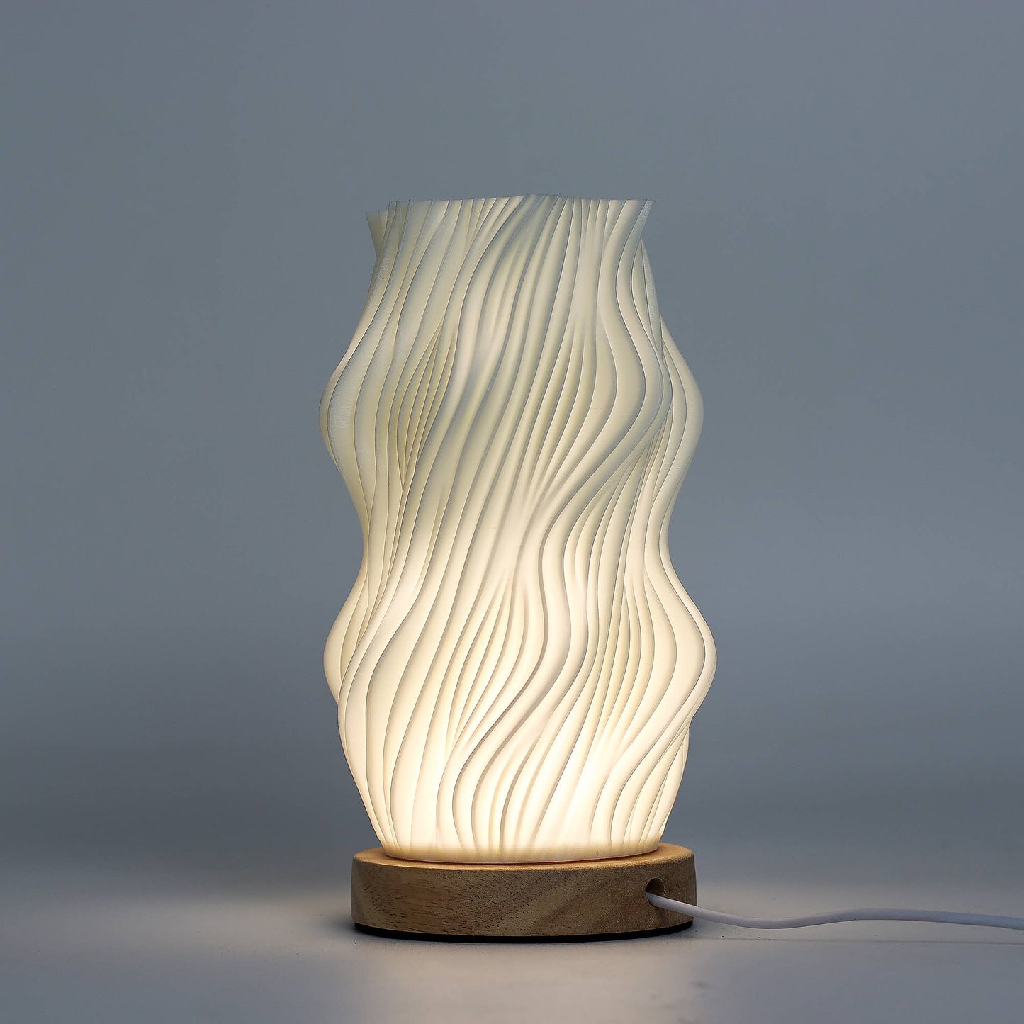 New Wave Star Twisted Lamp