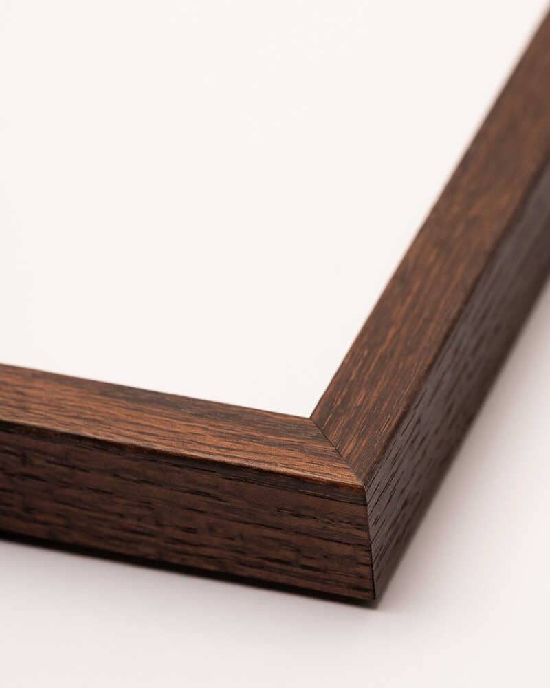 Layered Echoes: Wood - Walnut / 70x50