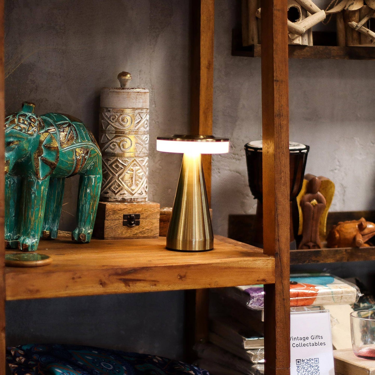 Crystal Lantern Touch Lamp