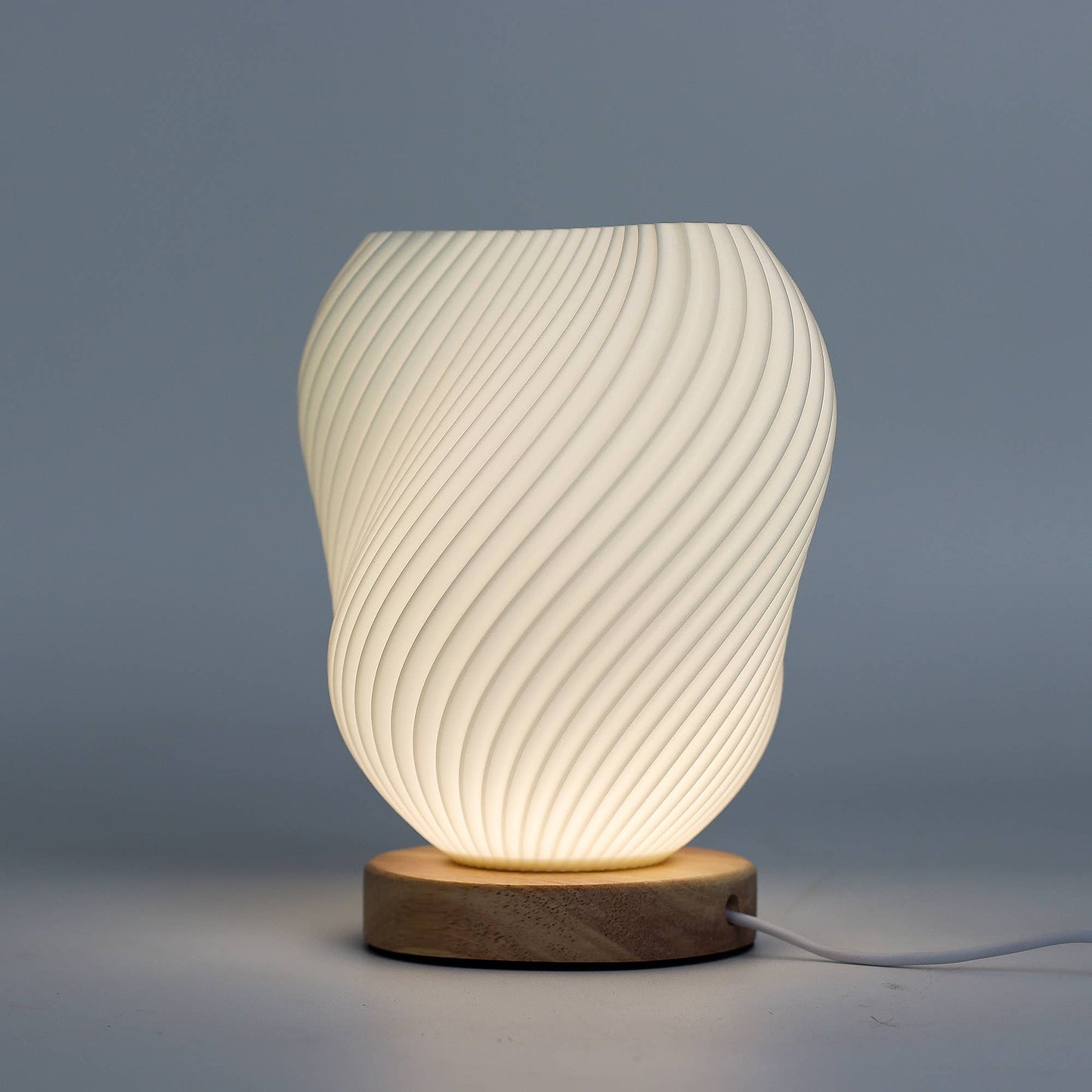New Wave Star Twisted Lamp