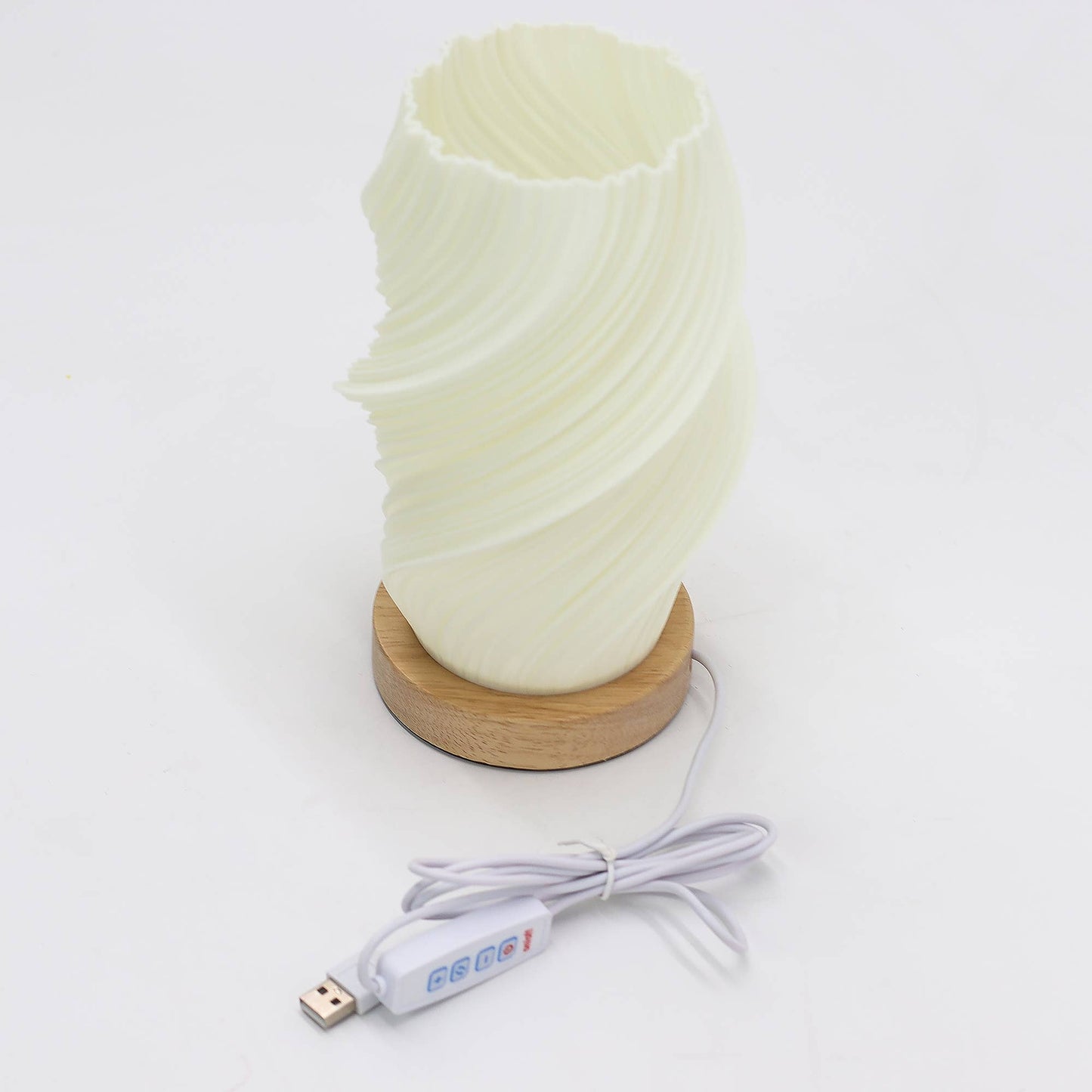 New Wave Star Twisted Lamp