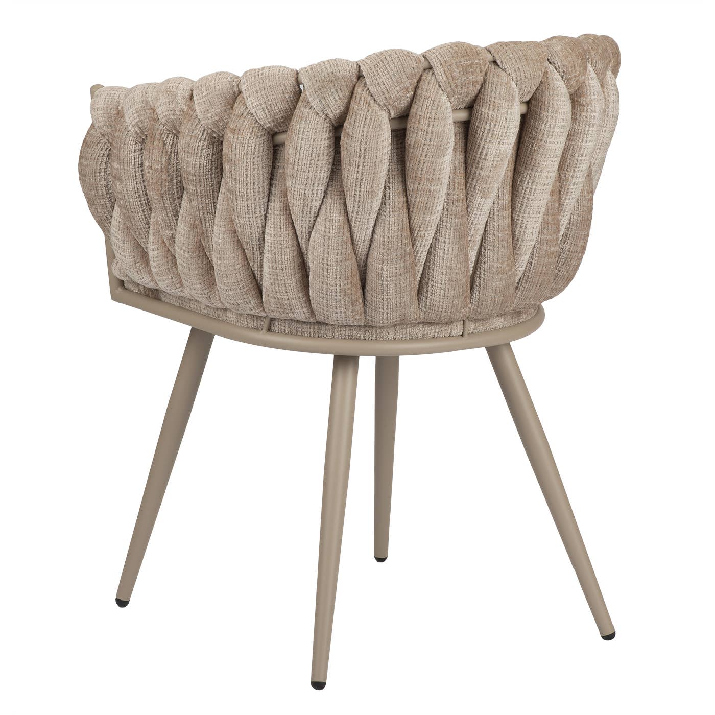 Wave Chair (Velvet): Cream
