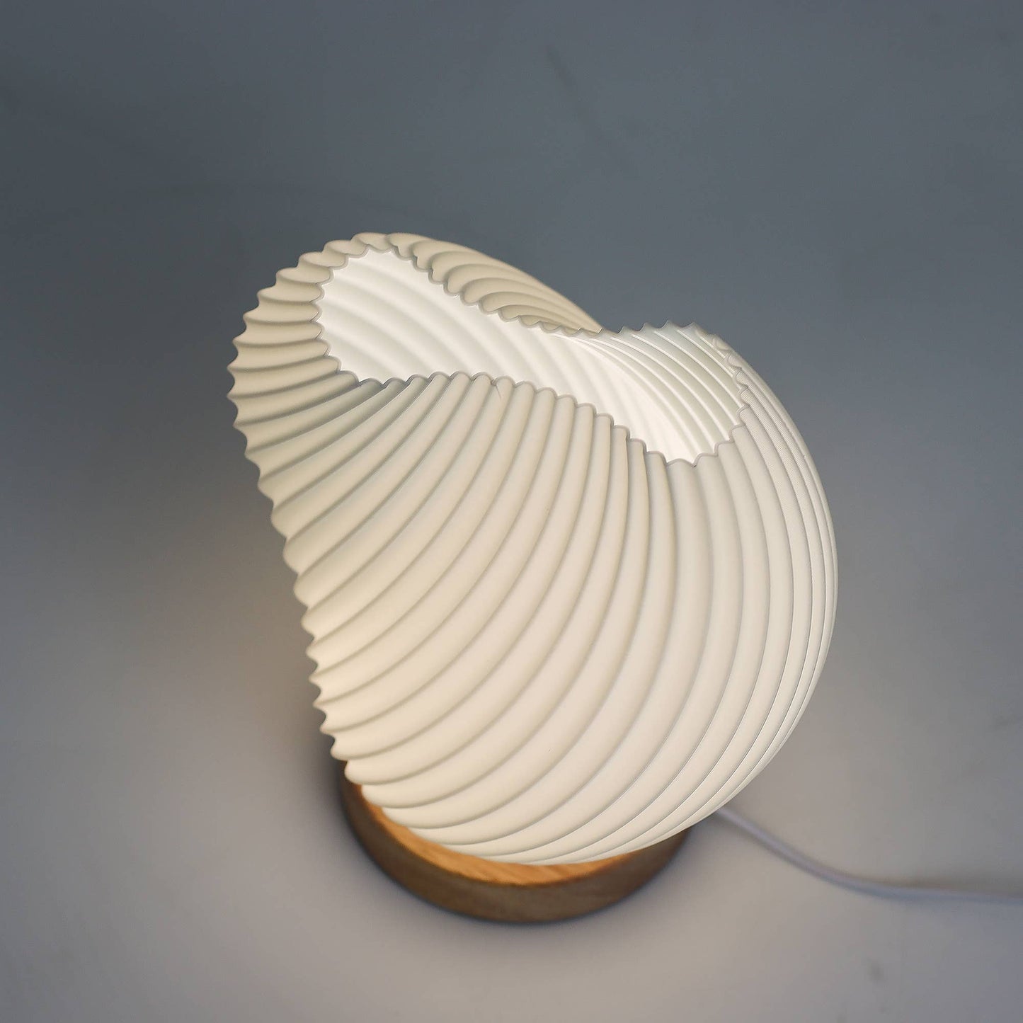 New Wave Star Twisted Lamp
