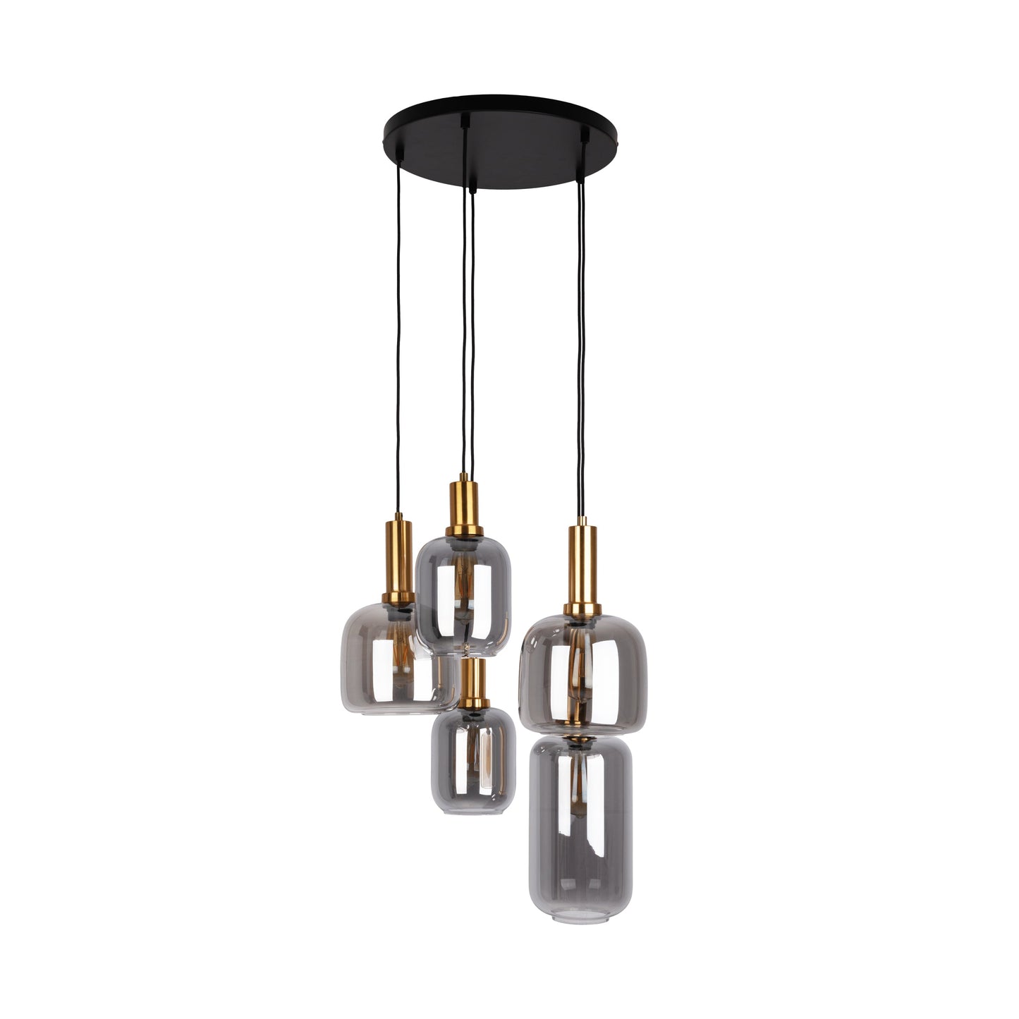 5er Pendelleuchte "FUMO",