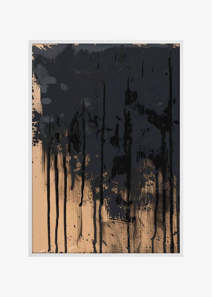 Paint It Black: Wood - Black / 70x100