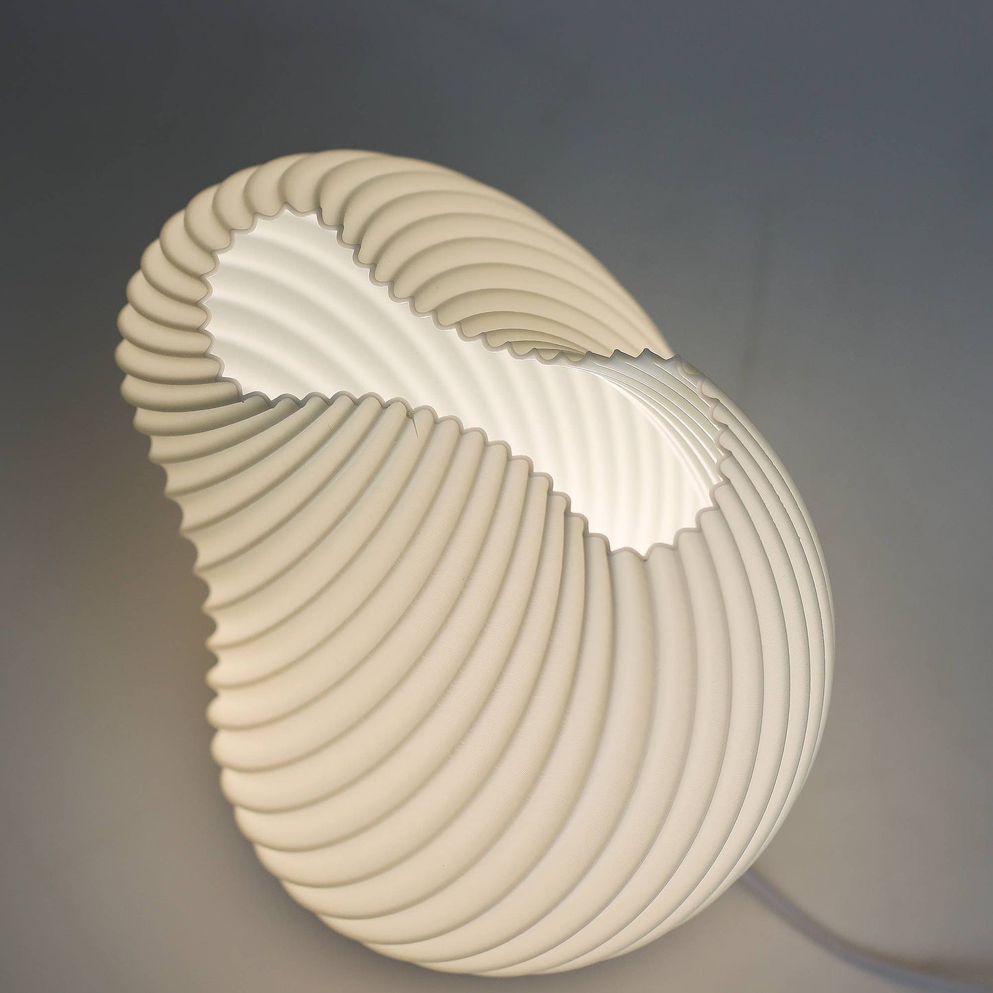 New Wave Star Twisted Lamp