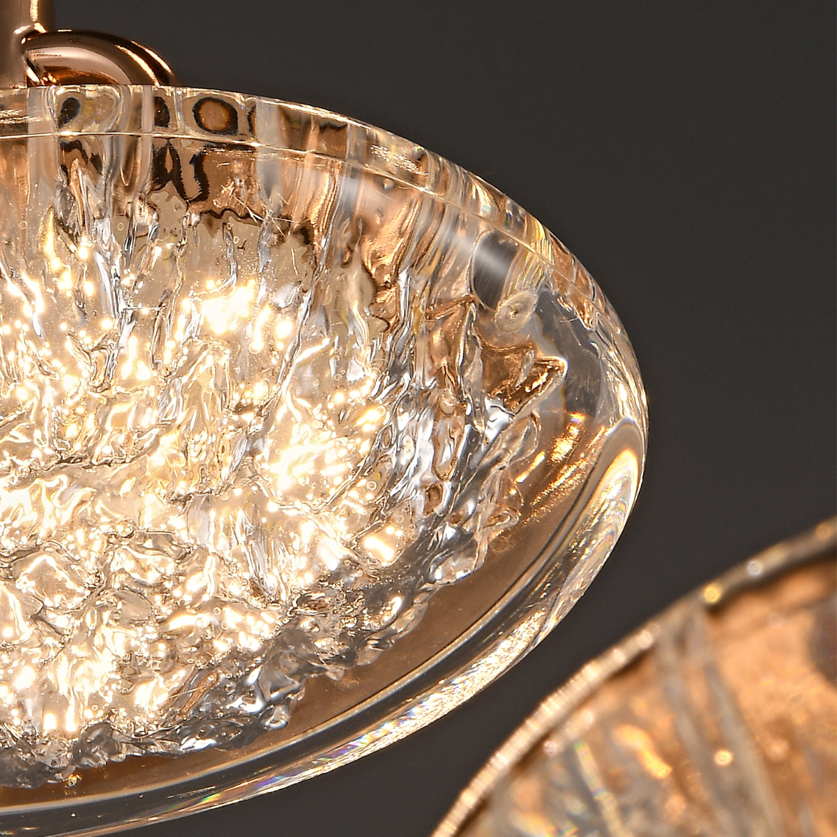 EP2001 Cascading Staircase Pendant Chandelier