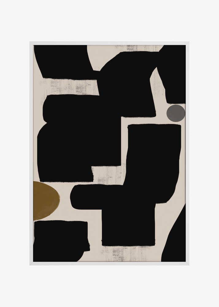 Shapes in Harmony: Wood - Oak / 70x100
