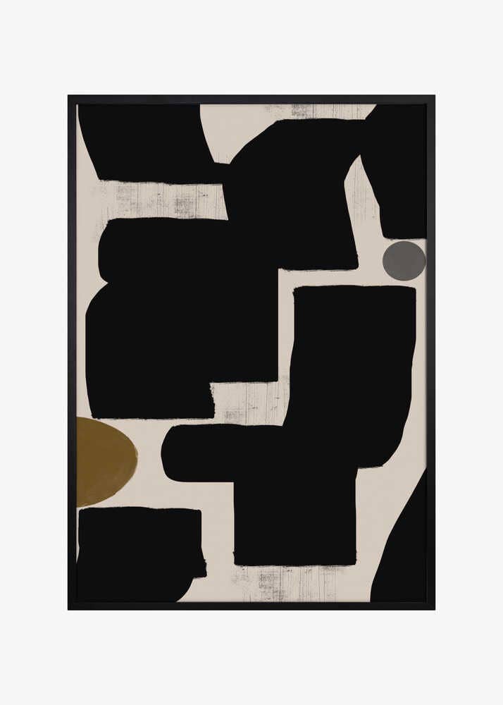 Shapes in Harmony: Wood - Oak / 70x100