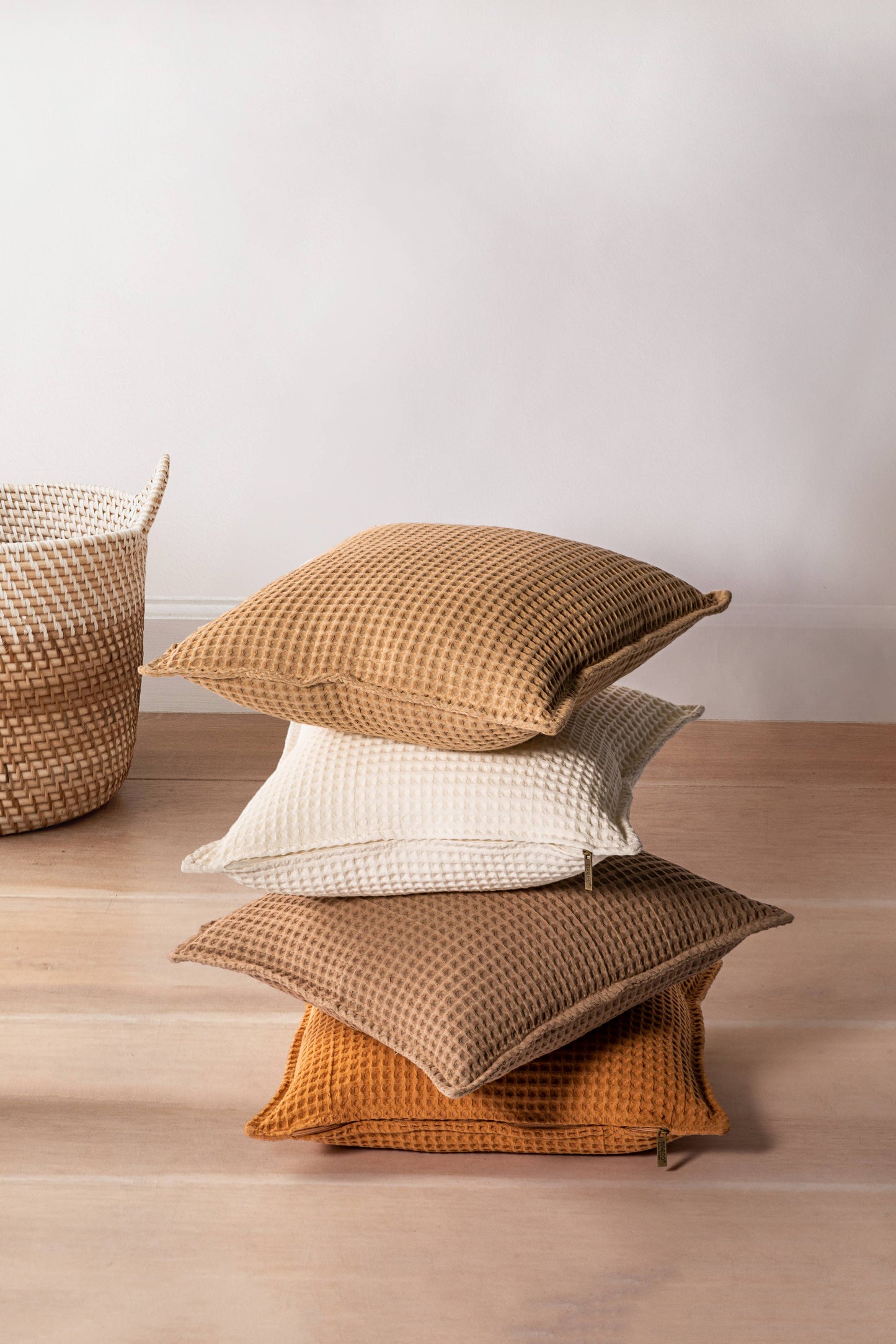 Cushion HONEYCOMB - 45x45cm: SAND