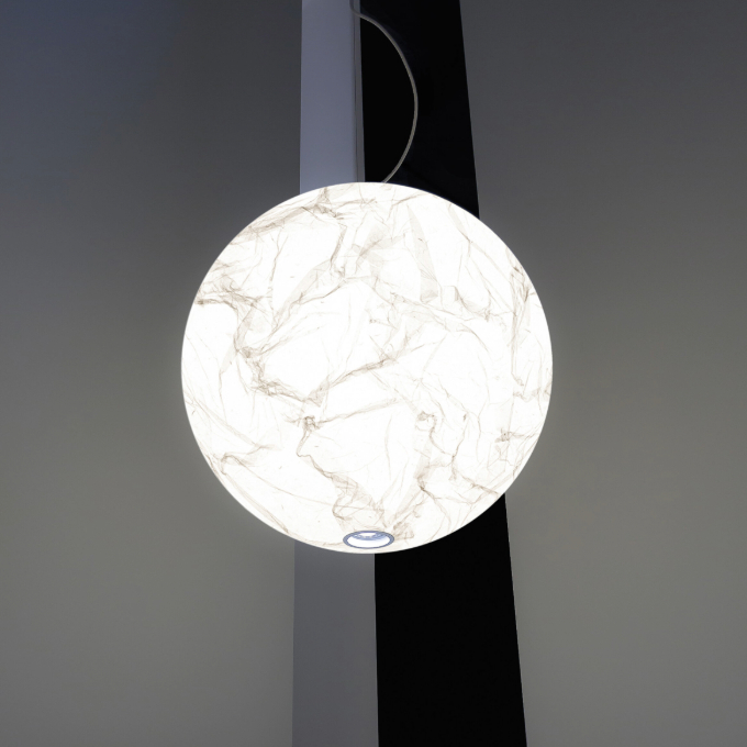 EP5742 spherical pendant above a dining table