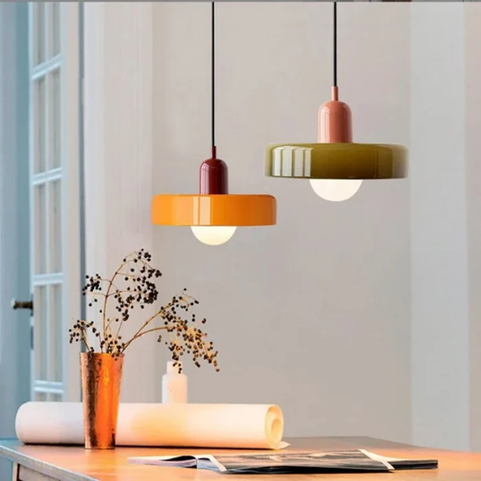 EP5899 Retro Disc Pendant Light – 25 cm