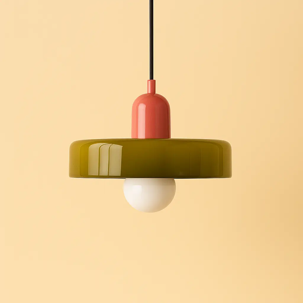 EP5899 Retro Disc Pendant Light – 25 cm