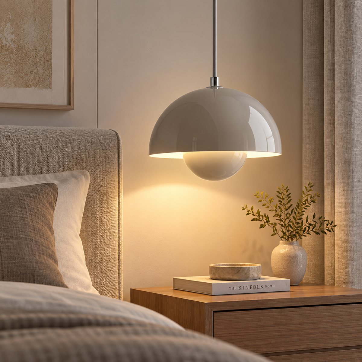 EP6344 Metal Dome Pendant Light – 23 cm