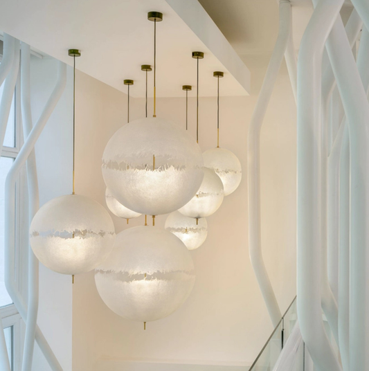 EP6468 Sculptural Globe Pendant Light – 50 cm