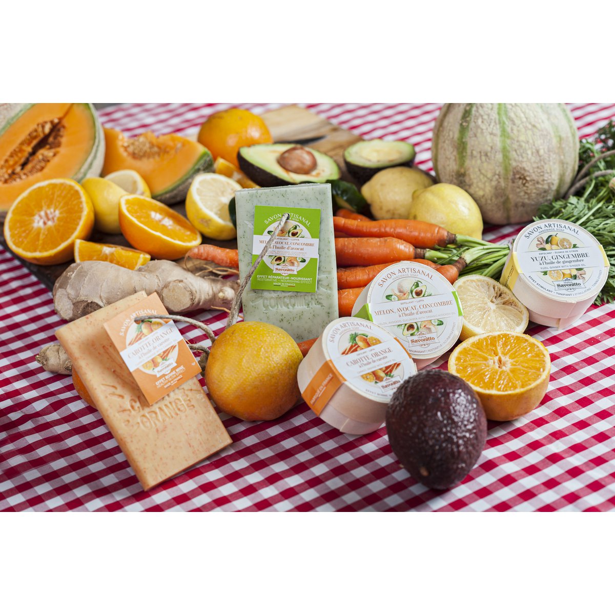 Oval Rope Soap – Carrot-Orange Exfoliant 200g