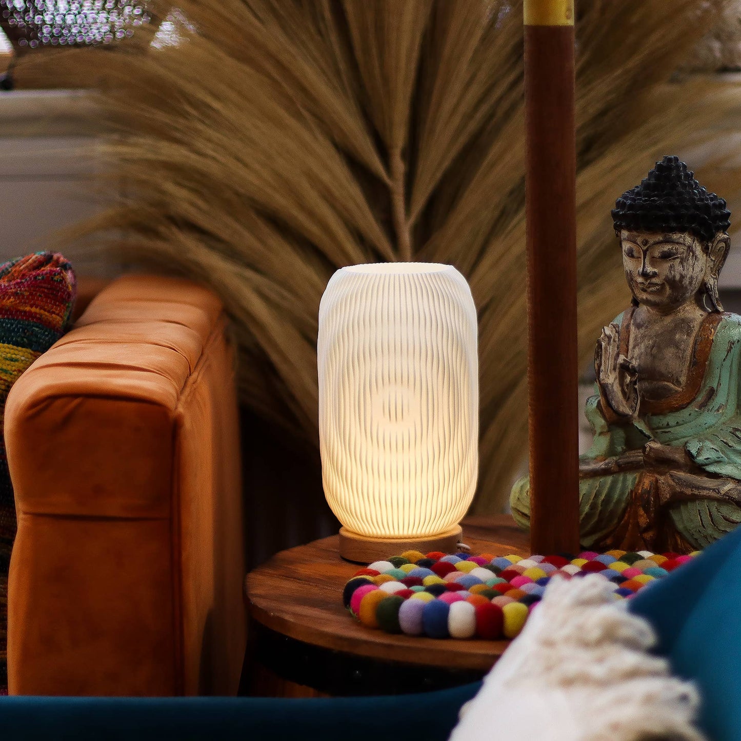 New Wave Star Twisted Lamp