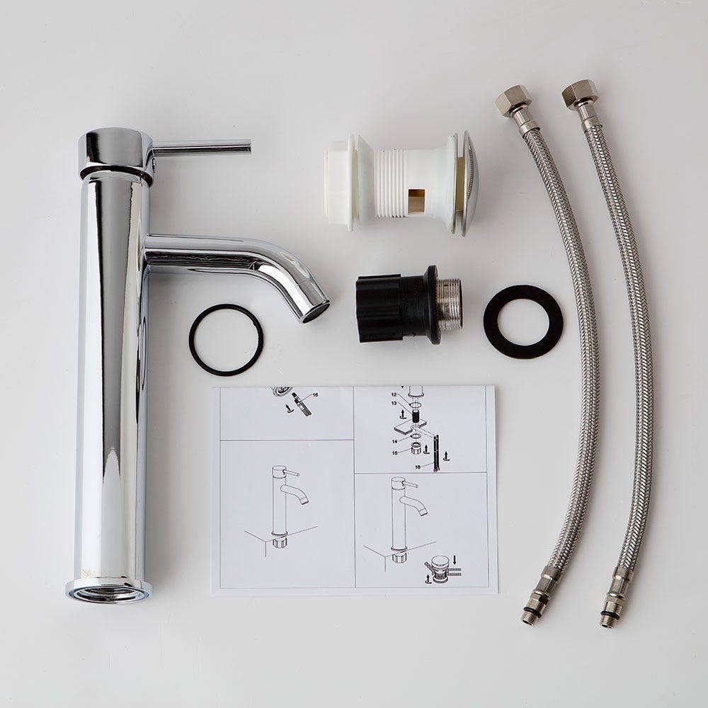 Fiemme Chrome Tall Mixer Tap
