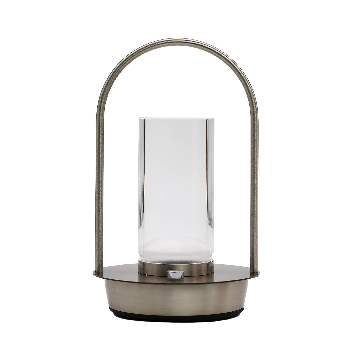Flat Mushroom Touch Lamp — Bronze