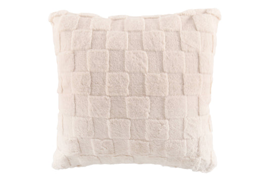 Cushion (filled) RAVA - 45x45 cm: Beige