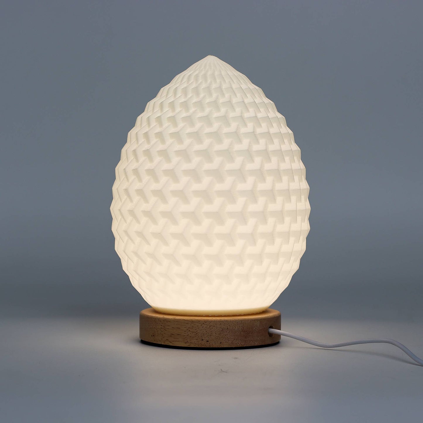 New Wave Star Twisted Lamp