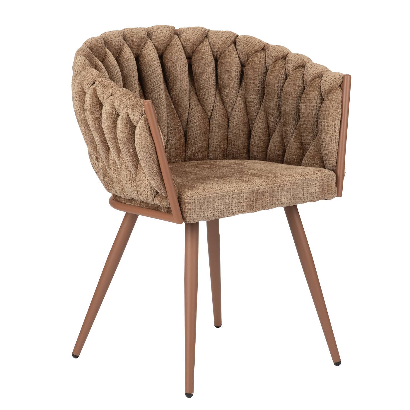 Wave Chair (Velvet): Cream