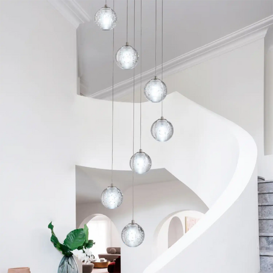 Height - 25W Perrier Crystal Led Pendant