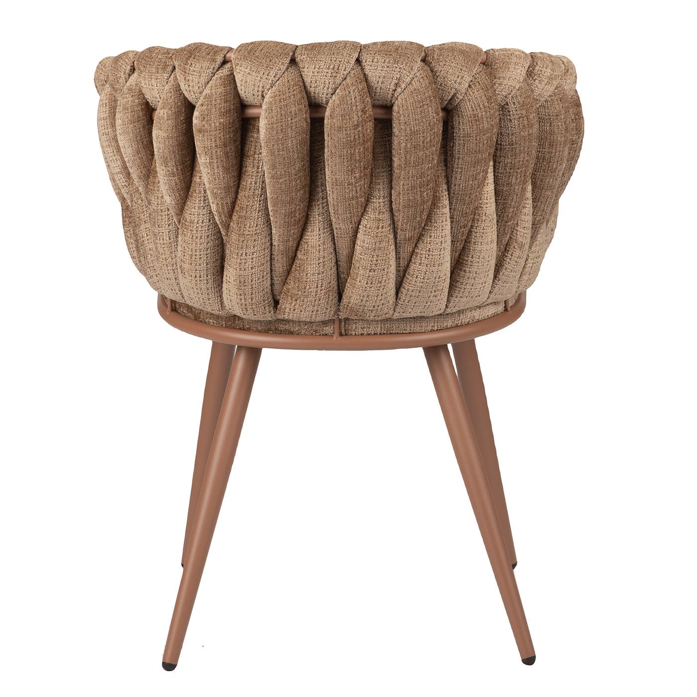 Wave Chair (Velvet): Black