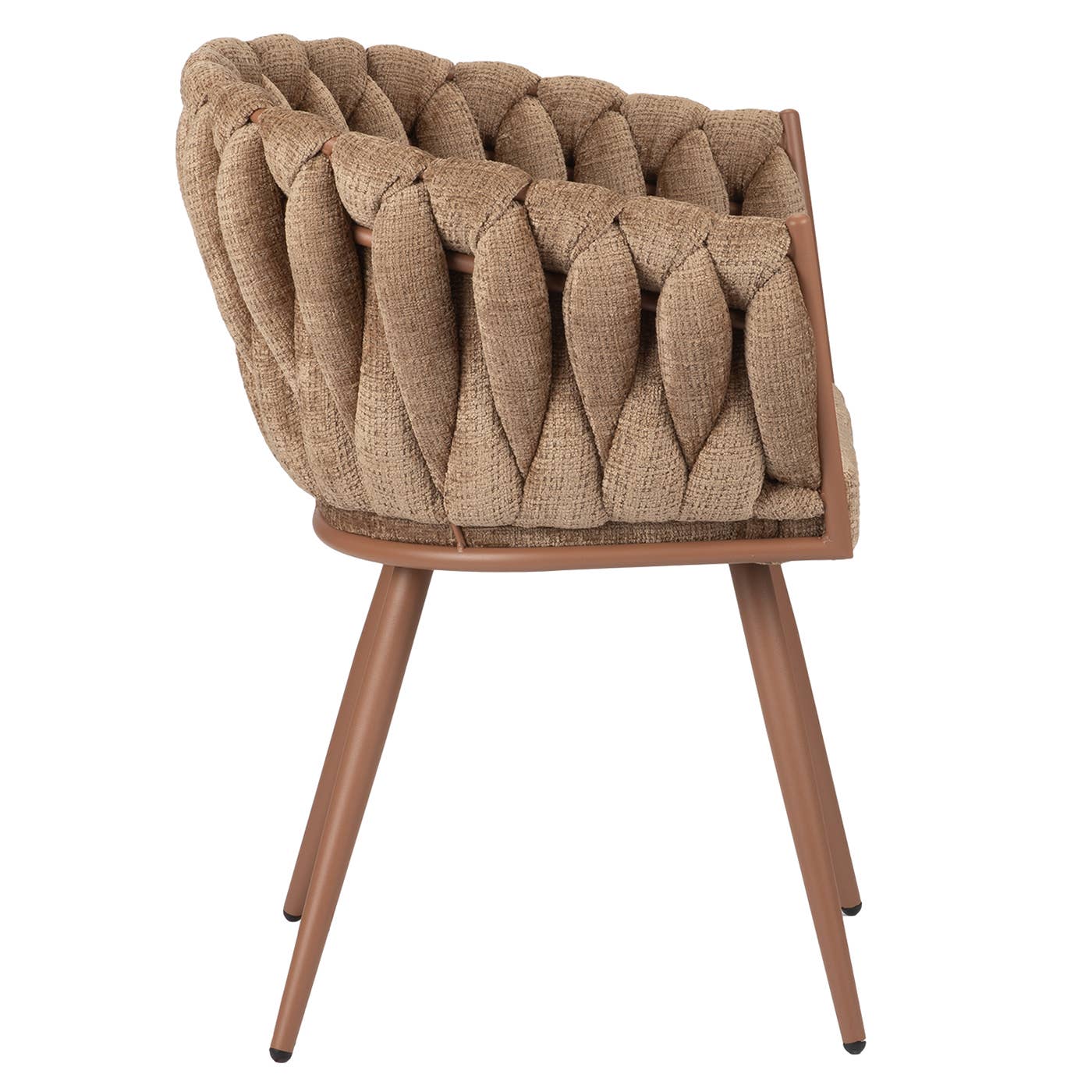 Wave Chair (Velvet): Cream