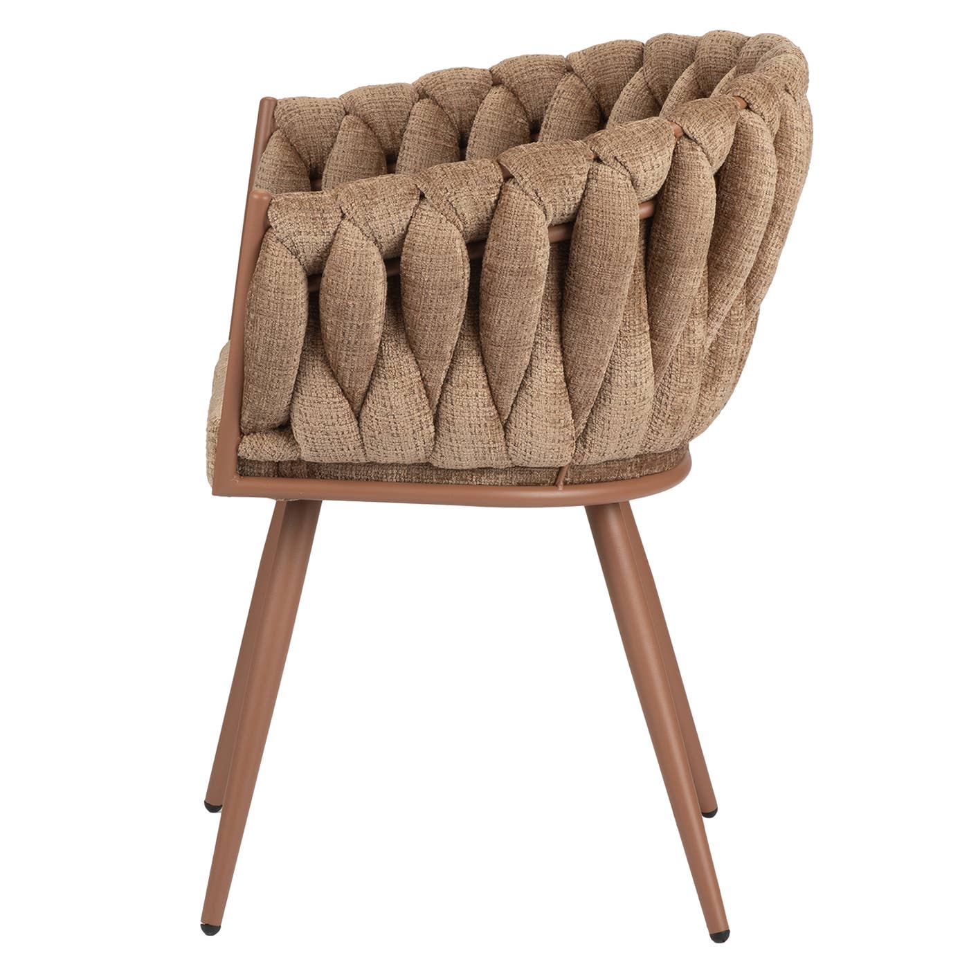 Wave Chair (Velvet): Cream