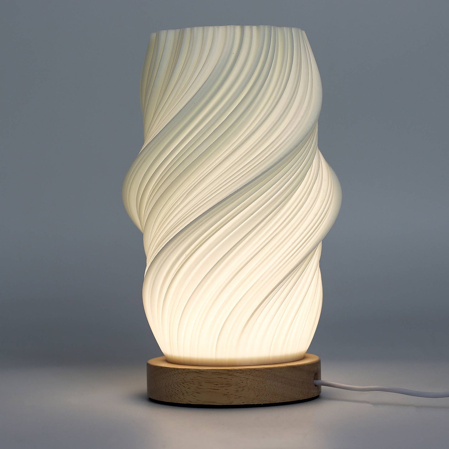New Wave Star Twisted Lamp