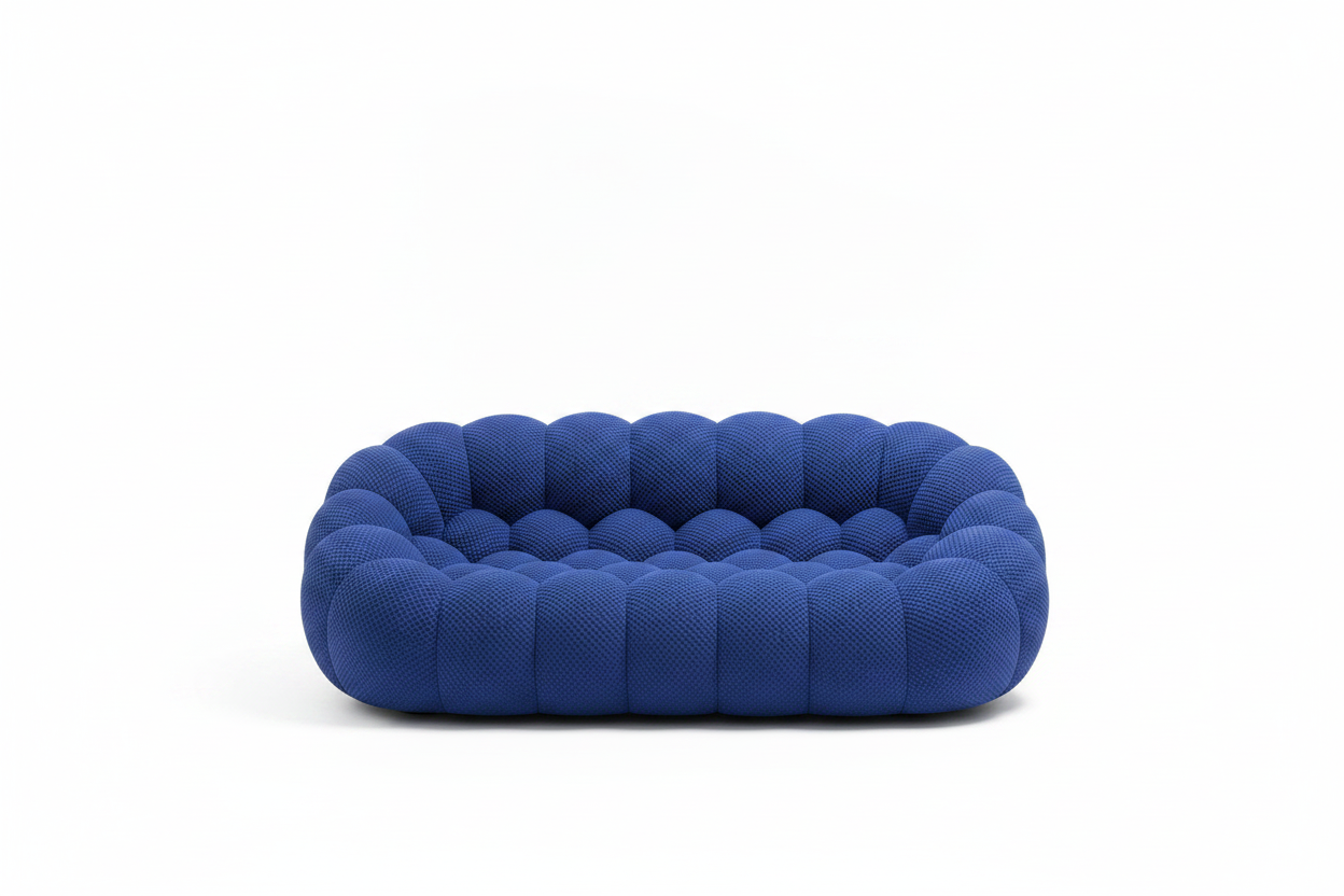 Football Sofa K27B-1 | Sapphire Blue