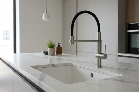 18012 Kitchen Faucet in modern luxury kitchen