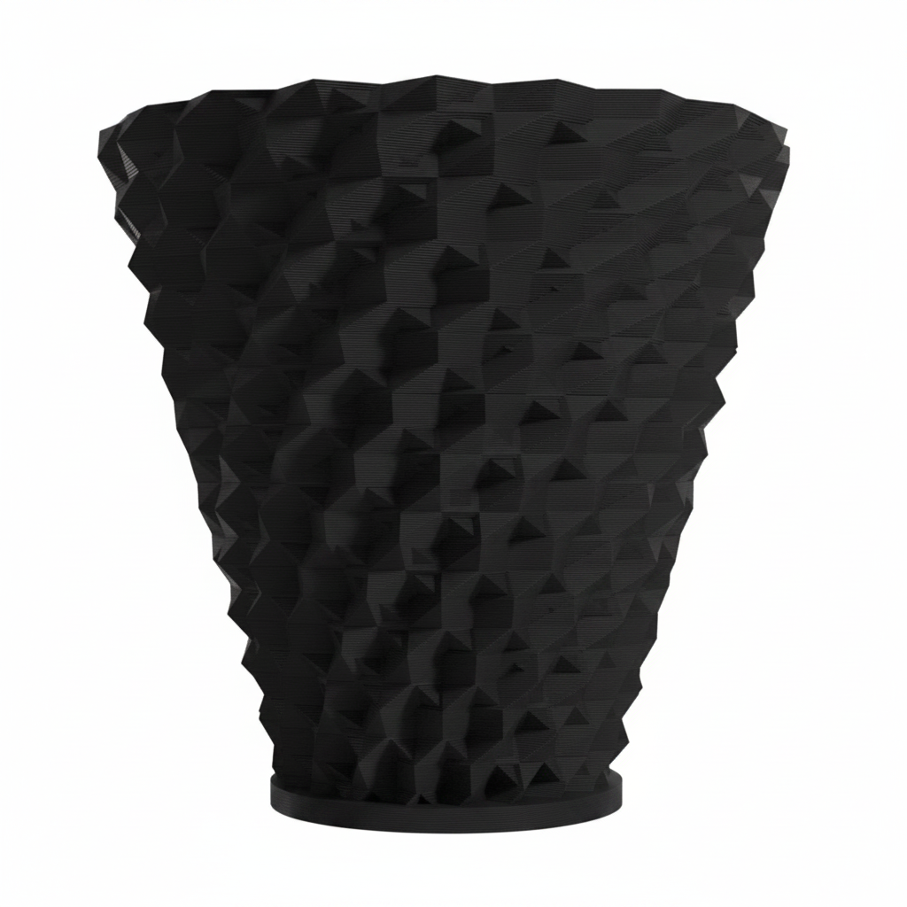 Giovanni vase 33 cm Black